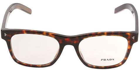 prada clear lense glasses